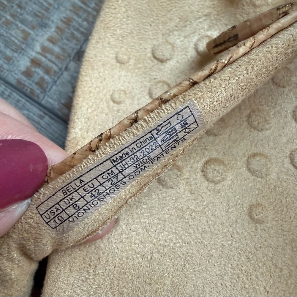 Vionic Bella flip flop sandals sz10 like new - Picture 10 of 12